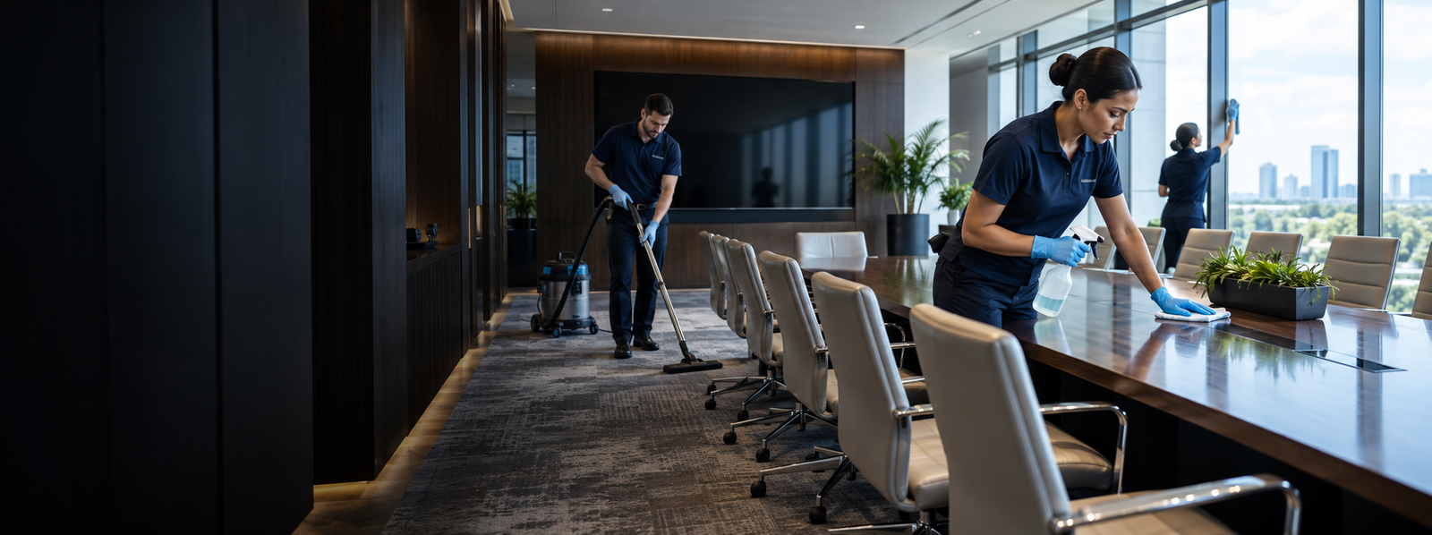 Glena hospitality and facility support team